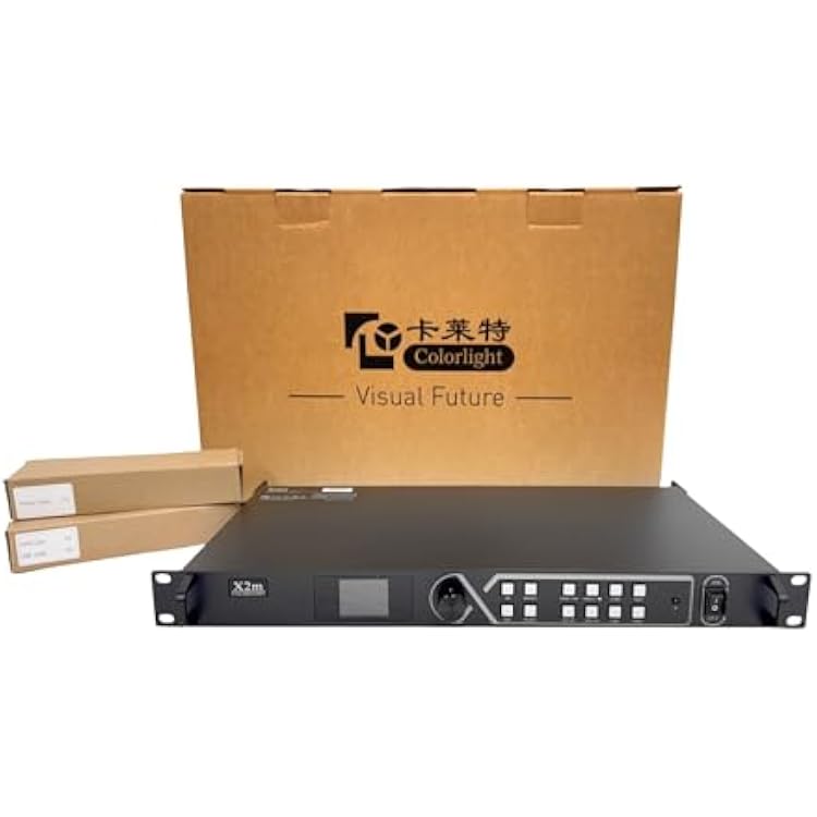 Colorlight X2m LED Video Wall Controller | Enhanced Version of X1 & X2 | Compact Video Processor for LED Display Screen | 1.3MP Loading for Video Wall Panel, Live Events, LED Signage, Conference