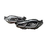 TalcuS Headlight Compatible with Jaguar XJL Front car LED Light Assembly xj Upgrade Headlight Lighting System Headlight Half Assembly