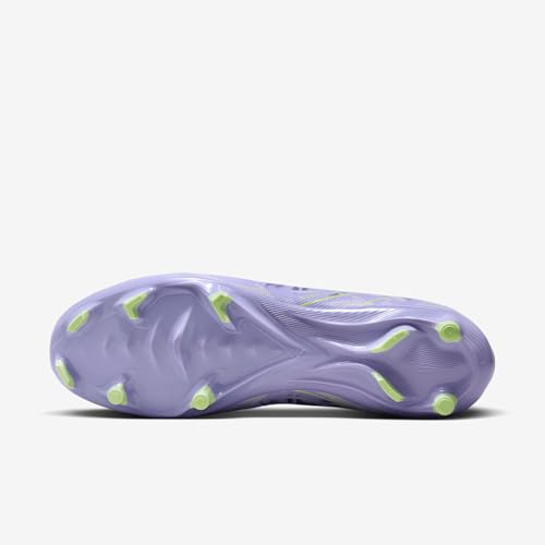 Nike United Mercurial Vapor 16 Academy MG Low-Top Soccer Cleats (HF1604-500, Purple Agate/Barely Volt)2