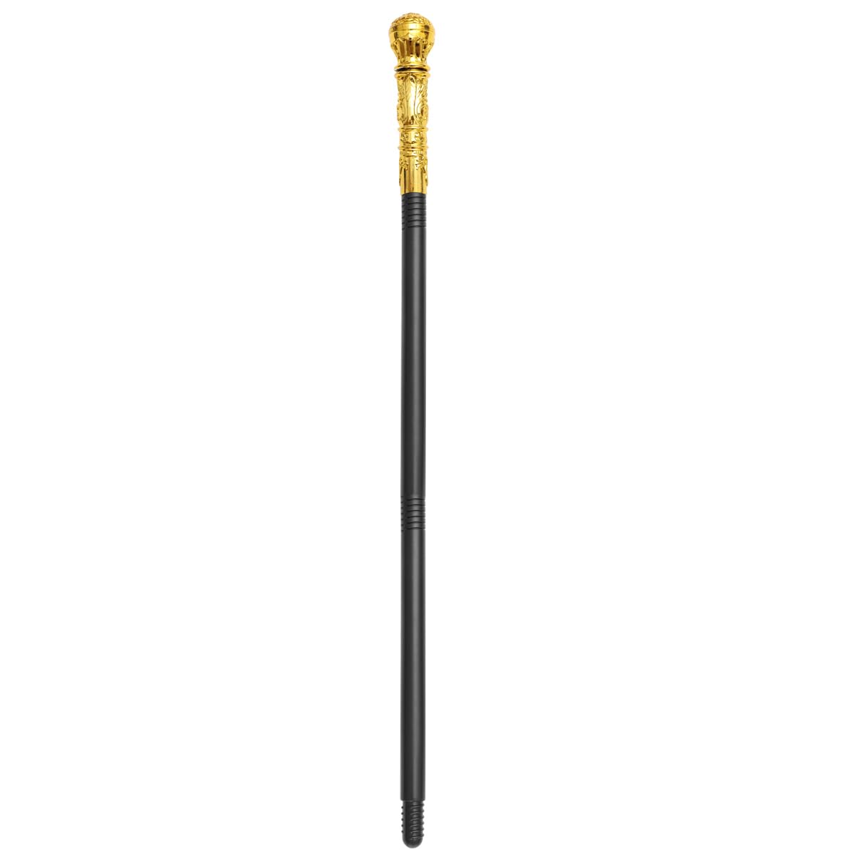 Sponsored Ad – Halloween Cosplay Walking Cane, 3-Section Plastic Walking Stick with Golden Knob, Pretend Play Royalty Costume Accessory for Carnival, Masquerade, Halloween (81cm)