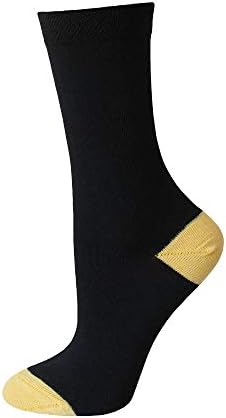 Ladies colour heel & toe socks black in a multipack cotton rich honeycomb soft top 5/10/15 Pair packs