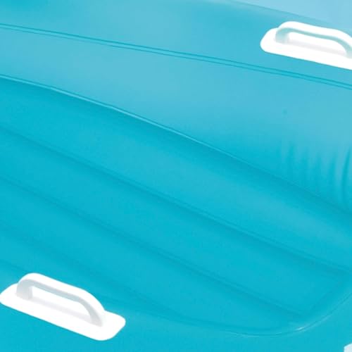 Image of Ride-On Air Inflatable Swimming Pool Float| Children Safety Rider Tube Float for Water Fun |Floater Raft Lounger Pool Mattress for Kids & Adults with Handles (Age 3+) (Blue Whale)