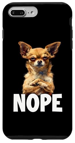 Humorvolles Chihuahua Meme T�A���z�I�ȃK�b�V�ߑ��`���� �X�}�z�P�[�X iPhone 7 Plus/8 Plus �p