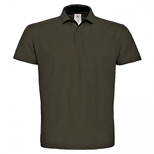 Polo de manga corta mujer B&C ID.001 camiseta deporte verano azul L 7