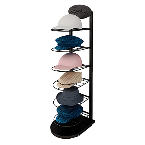 Organisateur de chapeaux métal grande capacité stable et robuste
