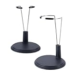 Ausi 6-teiliges Puppenständer-Set, Figuren und vielseitiges Präsentationsregal für Puppen, Modellständer für den Schreibtisch, einfache Montage, Partys und Veranstaltungen
