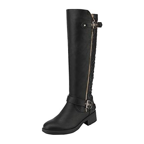 DREAM PAIRS Women's Wide Calf Boots Cover