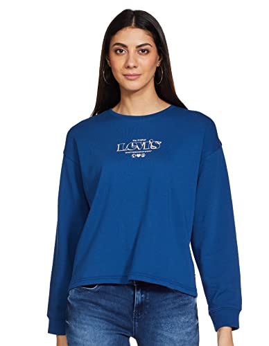 Image of Levi's Women's Cotton Hooded Neck Sweatshirt
