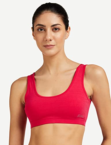 Image of Longies Women's Cotton Non Padded Wire Free Sports Bra