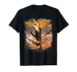 Gatito King - Regalo divertido para amantes de los gatos - Gato de la Torre Eiffel de París Camiseta