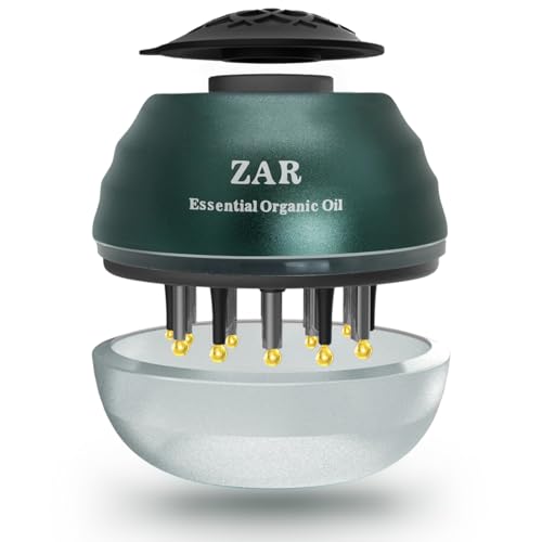 Zar Hair Comb | 2 in 1 Portable Hair Oil Applicator & Scalp Massager Brush | Boost Hair Growth | for All Hair Types | 30ml Capacity