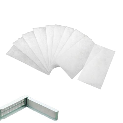 NentMent 10 Pack Washing Machine Filter Box Foam Filter Replacement Cut to Use Polyester Fiber Sponge Sheet for Washing Machine Magic Lint Filter Box Lundery Mesh Drain System Parts