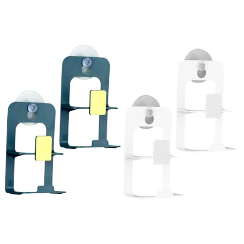 Zerodeko 4 Piezas Estante De Almacenamiento De Esponja Esponjas para Lavar Platos Fregadero De Esponja Bandeja De Esponja Esponjas De Cocina Dispensando Filtro De Fregadero El Plastico