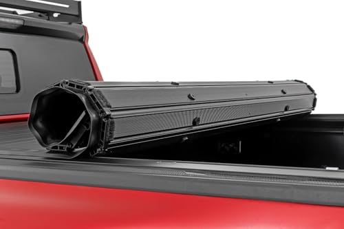 Image of Rough Country Hard Roll-Up Tonneau Cover for Toyota Tacoma (2024-2026)