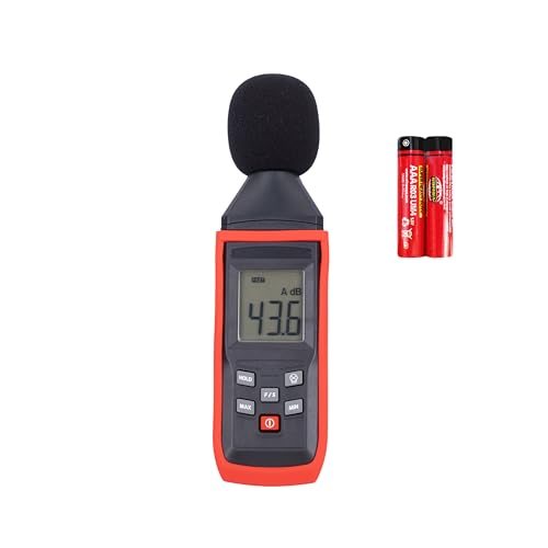 Décibelmètre HFS sonomètre compteur de bruit et analyseur de son 30-130dB