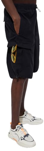 Image of Max URB N Men Solid Cargo Shorts