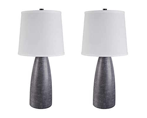 Signature Design by Ashley Shavontae Modern Table Lamp, 2 Count Lamps, 27.5