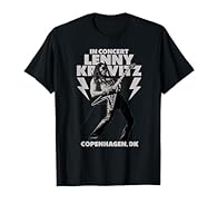 Official Lenny Kravitz Merchandise Lenny Kravitz T-Shirts for Men, Women, Girls and Boys; Lenny Kravitz T-Shirt for Adults Lightweight, Classic fit, Double-needle sleeve and bottom hem