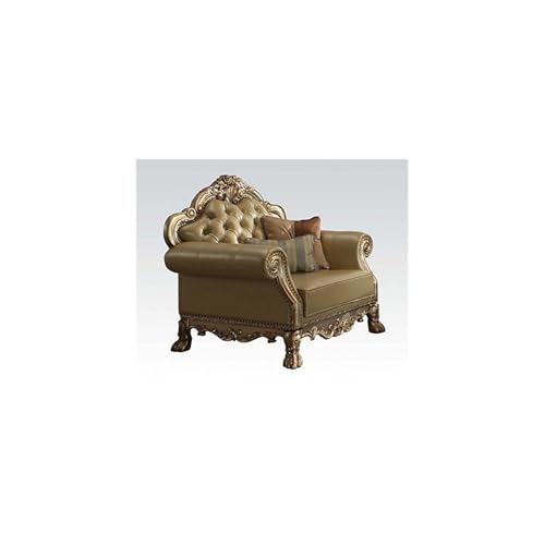 Sillón Plegable PU Beige miniatura 1