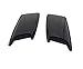 Auto Ventshade 80001 Large 2-Piece Hood Scoop with Smooth Black Finish