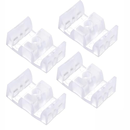 BE-TOOL Clear Silicone Shower Door Bumper Set, No Drill Easy Install for Sliding Door (M)