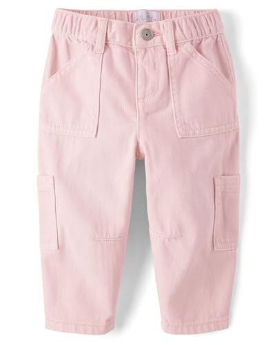 Image of The Children's Place Baby Girls' and Toddler Barrel Leg Jeans