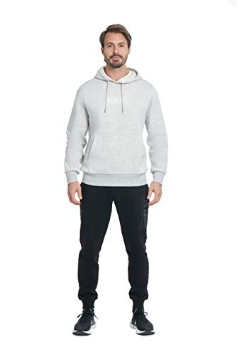 Hurley Men's Boxed Logo Fleece Pullover Hoodie3