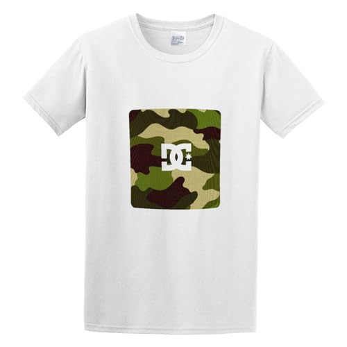 WELENAGA Men's The Box Cotton T Shirt White M