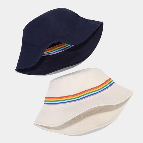 Image of Quanhaigou Bucket Hats Unisex Summer Travel Beach Fisherman Cap for Men Women Teens