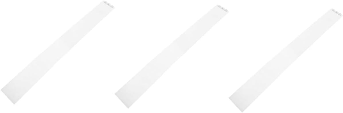 OUNONA 3pcs Door Curtain Transparent Windproof Strip for Home Commercial Use for Blocking Debris Oil Fumes Insulation for Supermarkets Kitchens