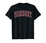 Photo Gallery fairmont west virginia souvenir college style testo rosso maglietta Photo Gallery fairmont west virginia souvenir college style testo rosso maglietta