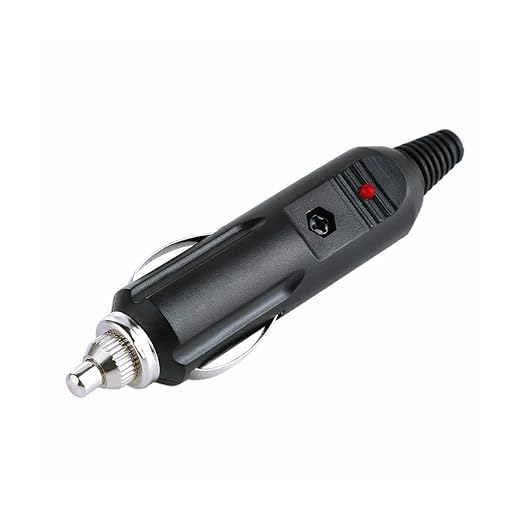 SP Electron Pack of 1 Pcs 12-24V Car Cigarette Lighter Power Male Socket Plug