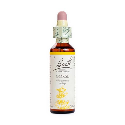 Bach - Flor de Bach Gorse, Complemento Alimenticio, con Extracto de Flores de Aulaga, Uva de Alc 27% Vol, Ayuda a Gestionar las Emociones Cuando Se Quiere Tener Esperanza - 20 ml