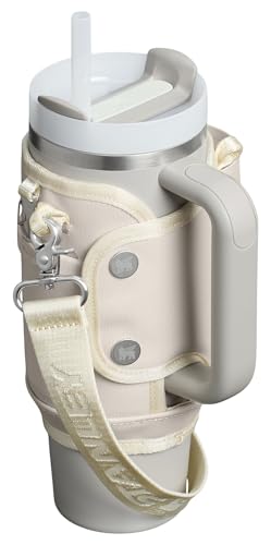 Image of STANLEY All Day Quencher Carry All for 40 oz Tumbler with Handle | Crossbody Bag with Phone Holder Pocket, Card Sleeve & Detachable Strap | Water Bottle Carrier Bag | BPA-Free |