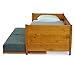 Camaflexi Mid-Century Daybed, Twin, Castanho