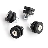 4 Pcs Motorcycle Modification Accessories Universal Rear Luggage Case Tail Top Box Helmet Trunk Bracket Base Plate Bushing Pad Buckle Spacer