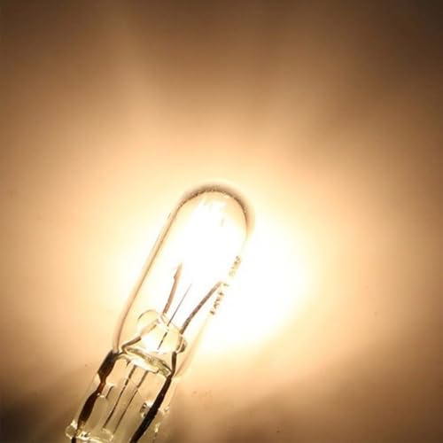 Lámparas T5 Halógenas para Tablero de 20 piezas 12V 2W miniatura 6