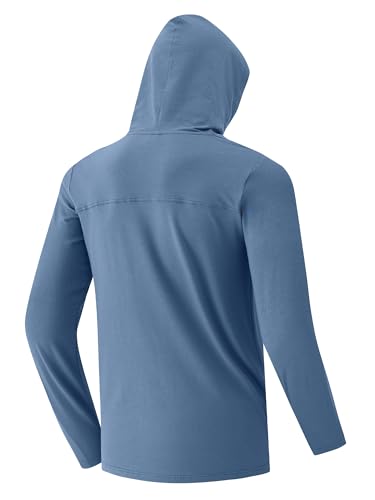 FR Hoodies for Men 6oz Lightweight Stretch Hooded Pullover Flame Resistant Work Hoodie CAT23