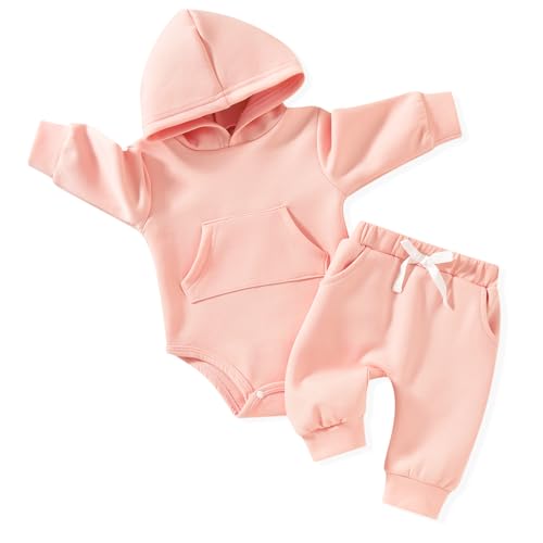 Aalizzwell Infant Baby Winter Hoodie Outfit