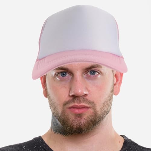 Casquettes sublimation en maille polyester lot vierge durable