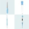 PandaEar Baby Healthcare and Grooming Kit، Baby Nursery Health Care Set، Electric Safety Nail Trimmer Newborn Essentials Kit for Tablers Kids ( 19 in 1، Blue )