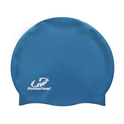 Touca De Silicone Premium Hammerhead Unissex Azul Royal Único