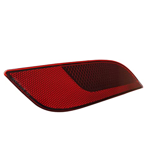 Image of Rear Bumper Reflector Passenger Right Side Compatible with Jeep Compass 2017 2018 2019 2020 2021 Replace for CH1185106,55112678AA
