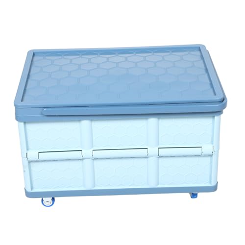 Conteneur de rangement compact pliable et mobile pour chambre - 2