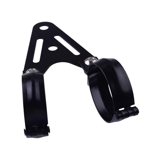 Soporte para faro de moto 54mm antitirones con abrazadera robusta 5