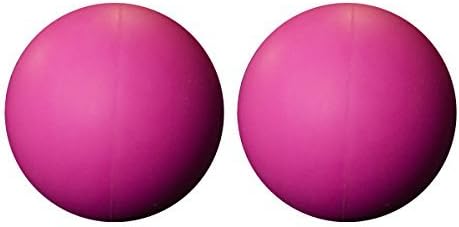 LBS-2 Pack Lacrosse Massage Balls -Pink Pink