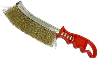 SoSupplies Hand Wire Brush with Plastic Handle Heavy Duty DIY Tool Paint, Rust Remover