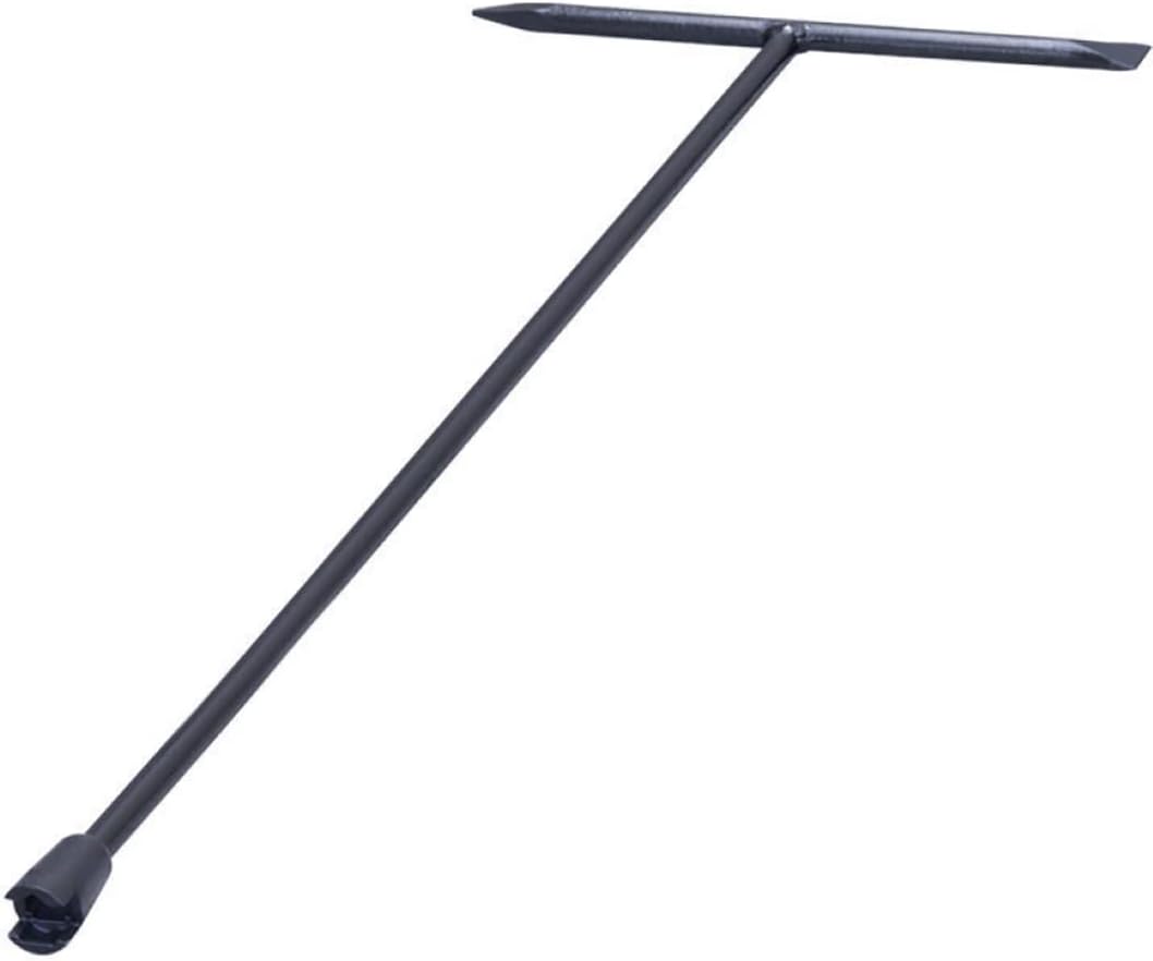 367-5297 6' Point & Chisel End Combination Curb Box Key