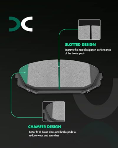 Image of SCITOO Front Brake Kits Slotted Brakes Rotor Brakes Pads:31275;D793