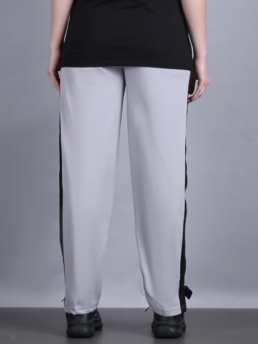 Image of Mack Jonney Colorblock| Relaxed Fit | Cotton Trackpant for Women-M53
